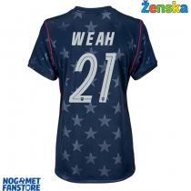 Sjedinjene Države Timothy Weah #21 Gostujuci Dres za Ženska SP 2026 Kratak Rukav